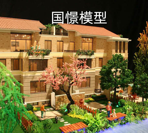 金塔县建筑模型