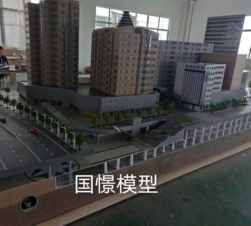 金塔县建筑模型