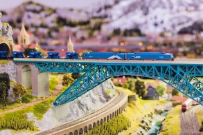 金塔县桥梁模型